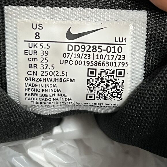 Nike Air Max Alpha Trainer 5 Sneakers Women's Size 8 Gym Training DD9285-010 - Picture 5 of 11